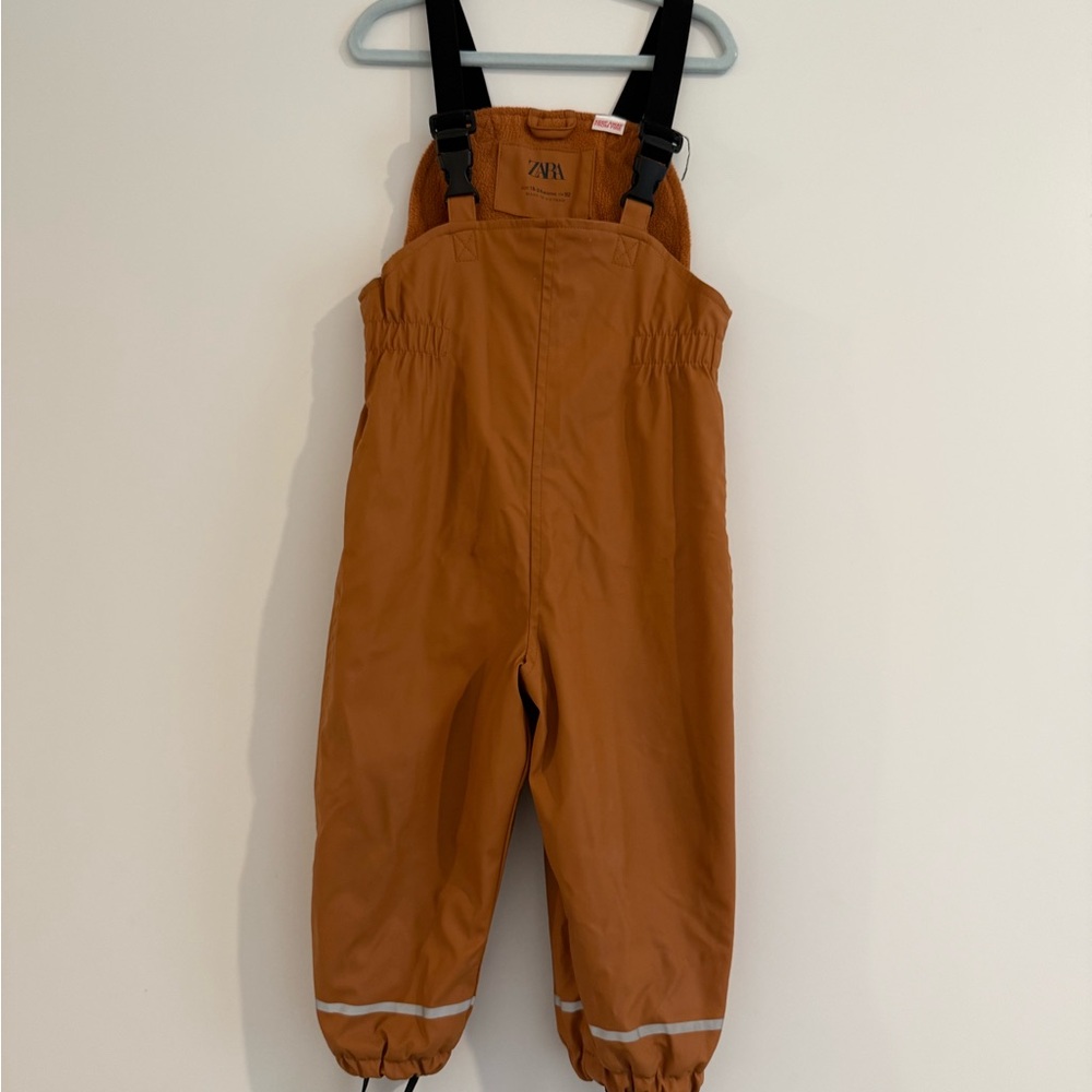 Zara Kids Rust Overalls